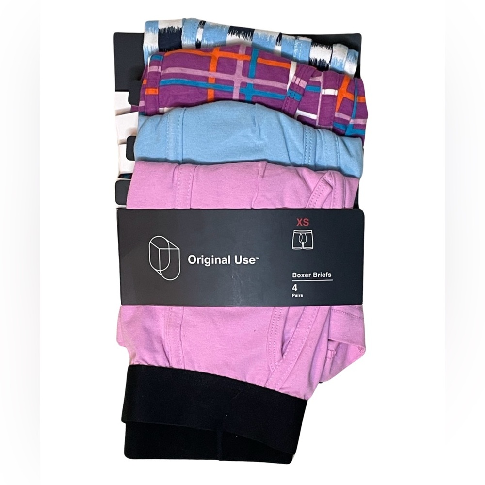ORIGINAL USE - Men’s 4pk Boxer Briefs.